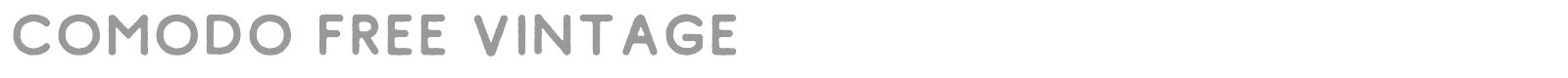 Comodo font preview